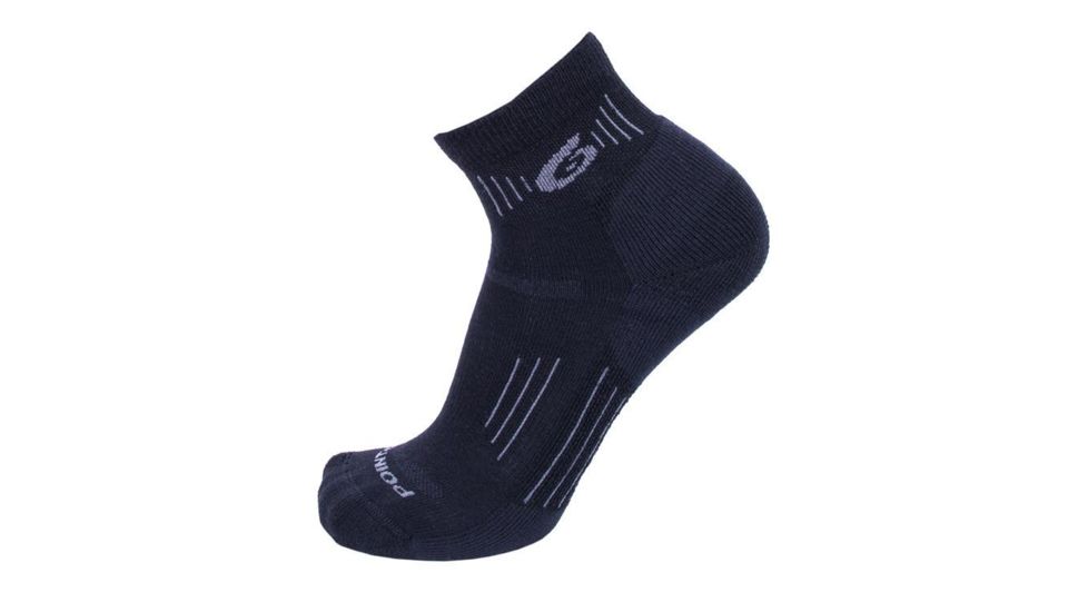 Point 6 37.5 Light Mini Men's Socks, Black, Small 3721-204-05