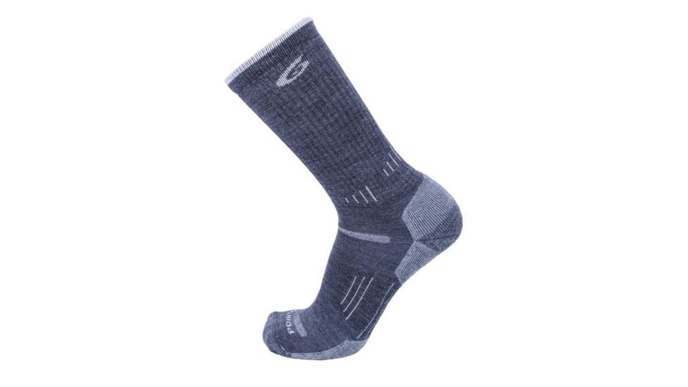 Point 6 37.5 Medium Crew Mens Socks, Gray, Small, 3472-200-05