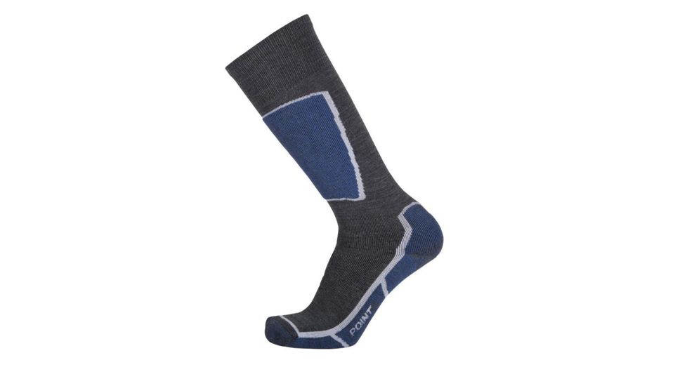 Point 6 37.5 Ski Medium OTC Men's Socks, Black, X-Large 3436-204-08