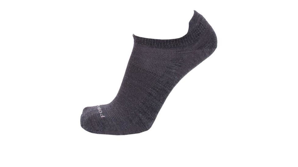 Point 6 37.5 Sport Dash Extra Light Micro Men's Socks, Gray, Small 3711-200-05