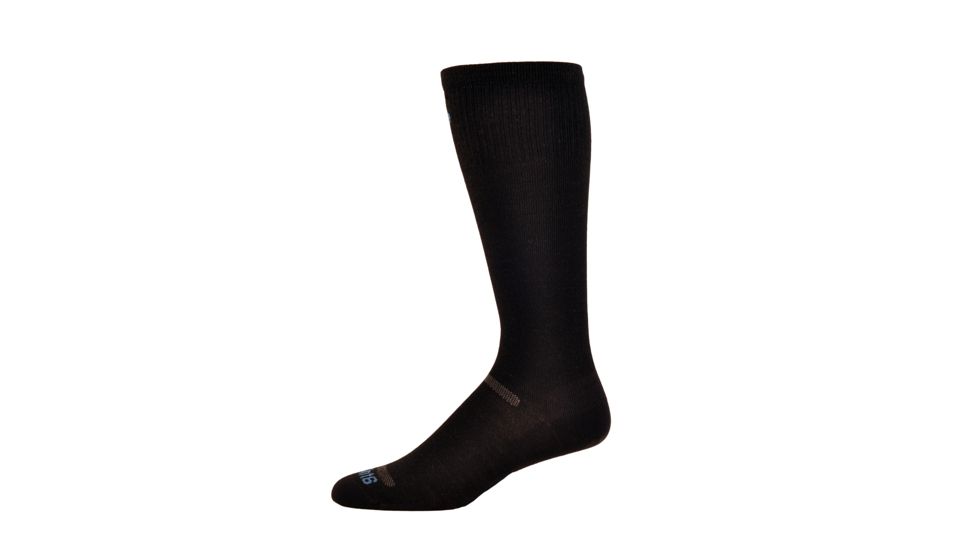 Point 6 Compression Ultra Light OTC Sock - Men's-Black-Medium