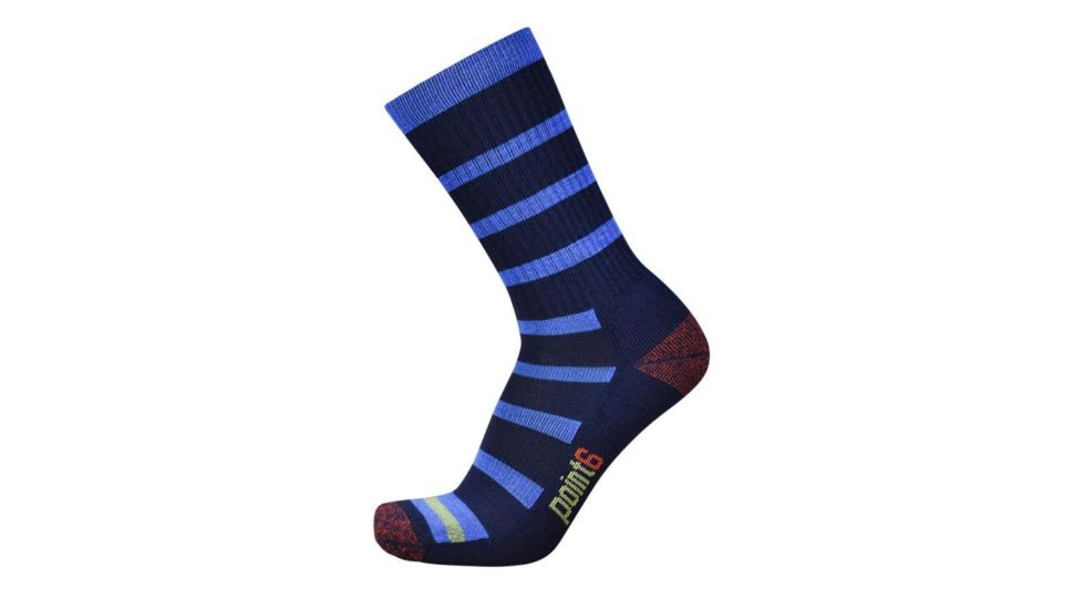 Point 6 Firecracker Light Crew Men's Socks, Dark Navy, Medium 2725-233-06