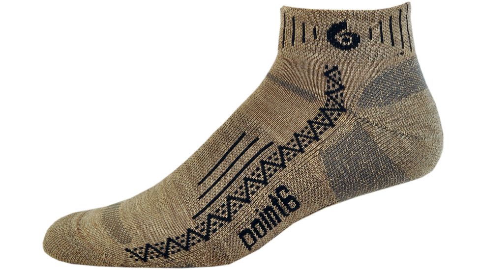 Point 6 Hiking Tech Extra Light Mini Crew - Men's-Taupe-Medium