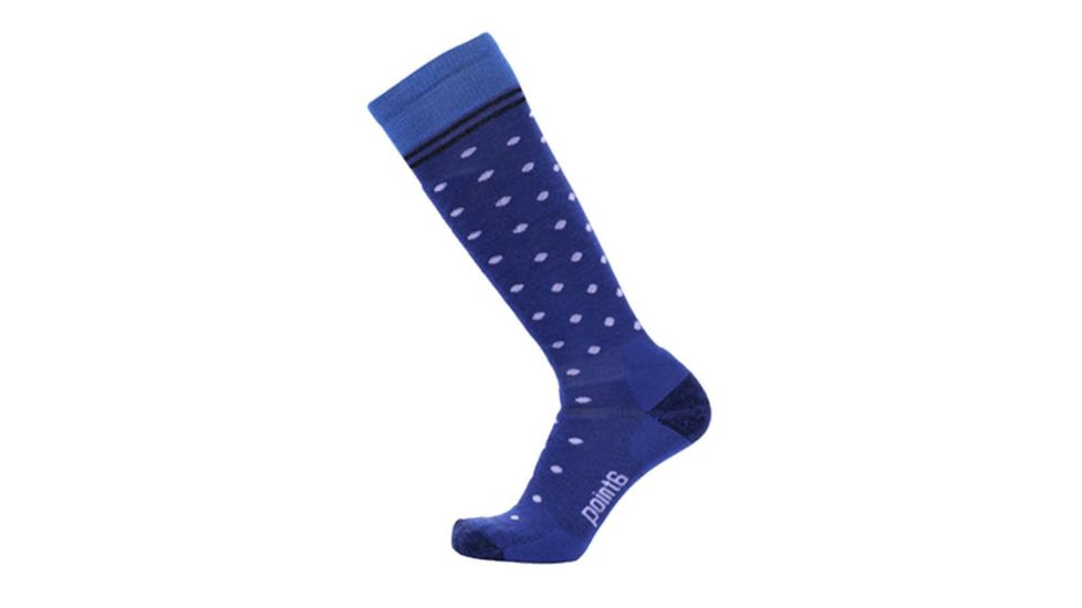 Point 6 Ski Champagne Medium OTC  Men's Socks, Deep Teal, Small 1447-252-05