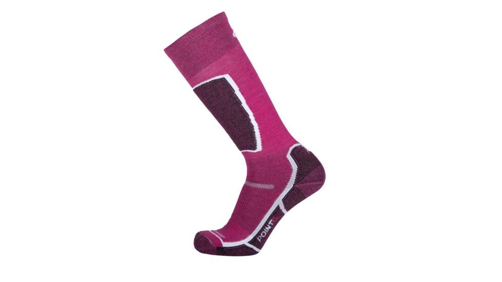 Point 6 Ski Medium OTC Women's Sock, Lipstick, Medium 2436-605-06