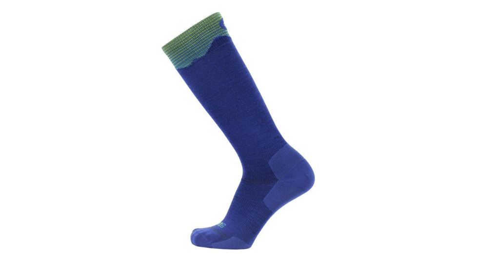Point 6 Ski Ultra Light Mountain Magic OTC  Men's Socks, Deep Teal, Medium 1408-252-06