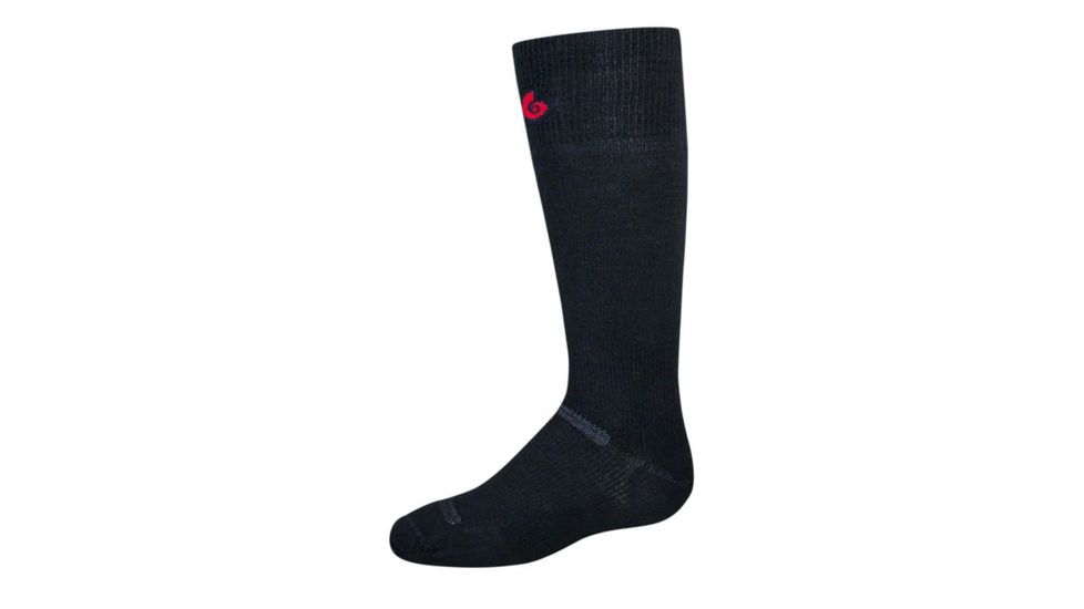 Point 6 Ski Ultra Light OTC Kid's Socks, Black, Small 4126-204-02