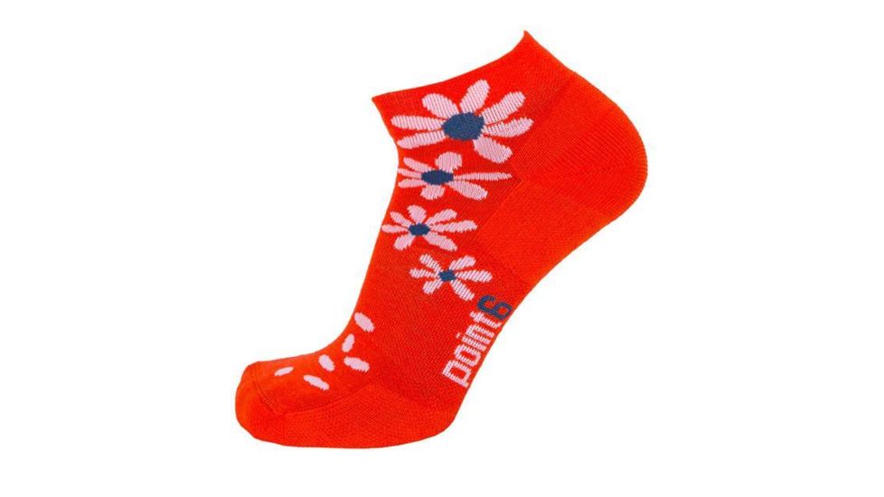 Point 6 Wildflower Extra Light Mini Women's Sock, Coral, Small 2831-280-05
