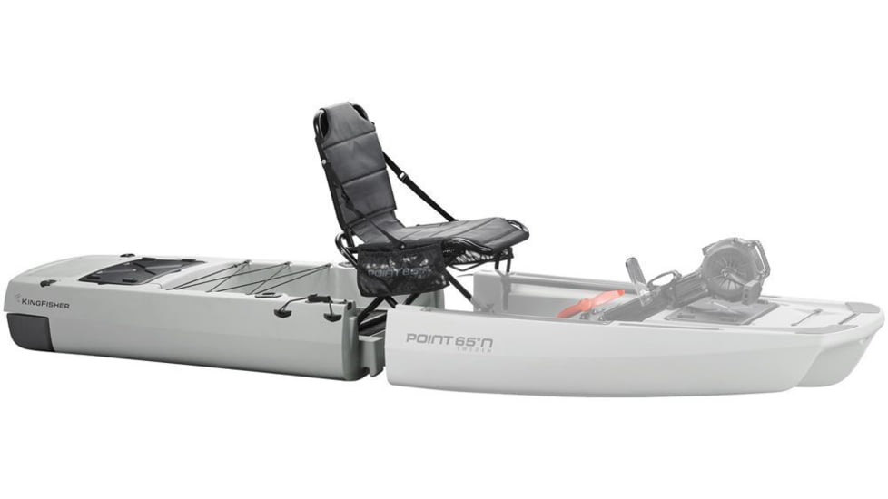 Point 65 Kingfisher Kayak Sections, Back Section, Gray, 016601240210