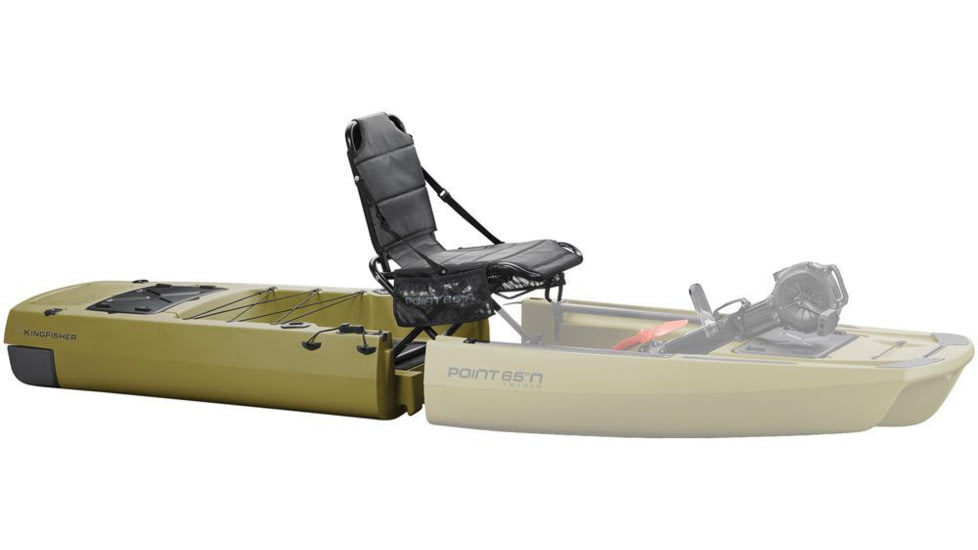 Point 65 Kingfisher Kayak Sections, Back Section, Moss, 016601240211