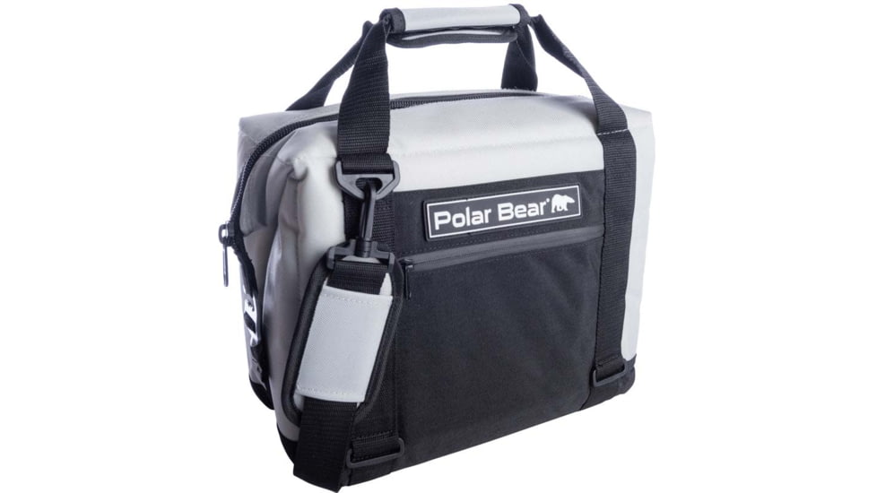 Polar Bear Coolers 12 Pack Original Nylon Soft Cooler, 14x7x12 inch, Red, One Size, PB123