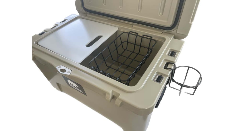 Polar Bear Coolers 45 Hard Coolers Case, Khaki, 26.4x16.1x16.3 inch, PB4502