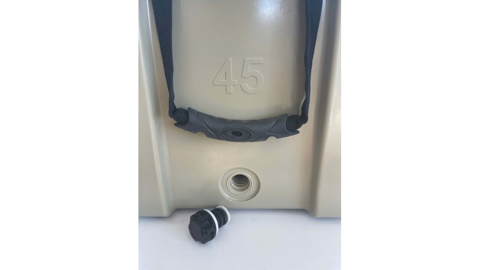 Polar Bear Coolers 45 Hard Coolers Case, Khaki, 26.4x16.1x16.3 inch, PB4502