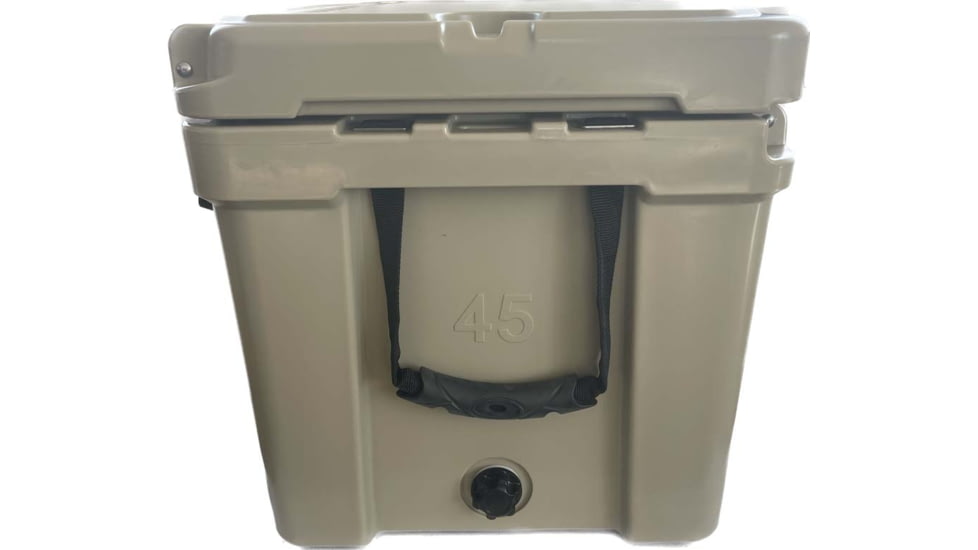 Polar Bear Coolers 45 Hard Coolers Case, Khaki, 26.4x16.1x16.3 inch, PB4502