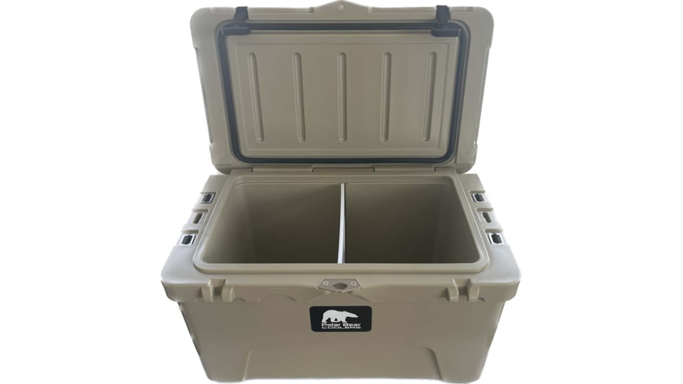 Polar Bear Coolers 45 Hard Coolers Case, Khaki, 26.4x16.1x16.3 inch, PB4502
