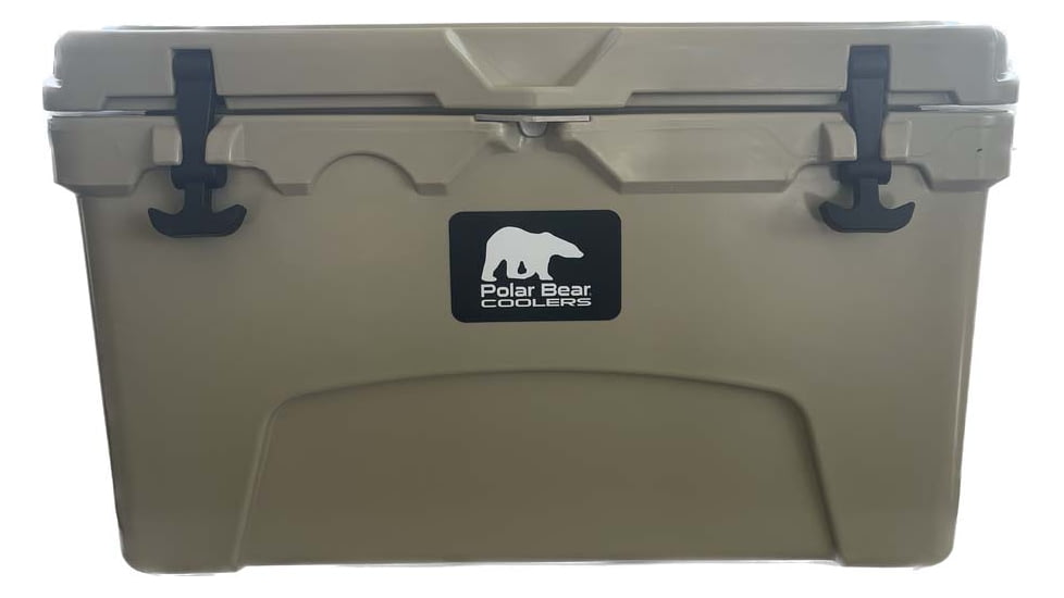 Polar Bear Coolers 45 Hard Coolers Case, Khaki, 26.4x16.1x16.3 inch, PB4502