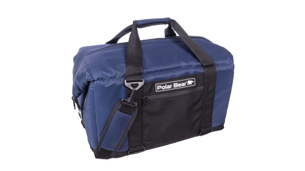 Polar Bear Coolers 48 Pack Original Nylon Soft Cooler ABB6096E, Navy, PB481