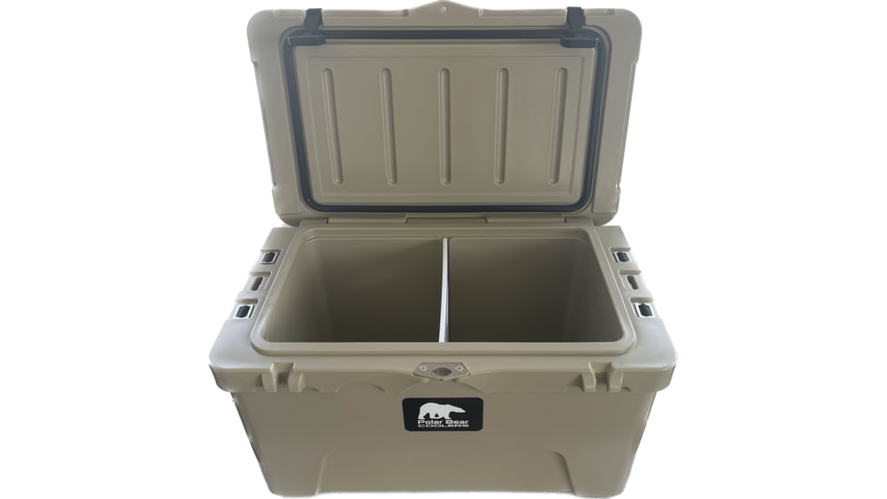Polar Bear Coolers Polar Bear 20 Hard Cooler, 21.1x13.3x14.3 inch, Khaki, One Size, PB2002