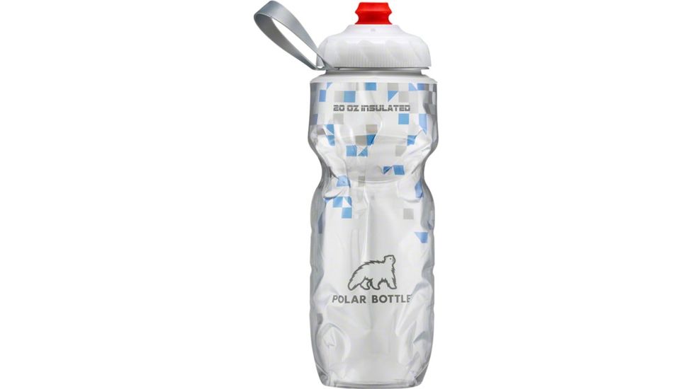 Polar Bottle Insulated Water Bottle, 20oz, ZipStream Breakaw, POL-IB20BABLU