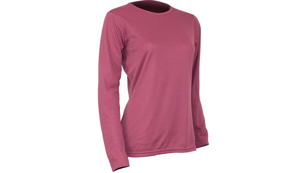 Polarmax Double Base Layer Crew - Kid's, Small, Pink, 2C61A-PINK-SM