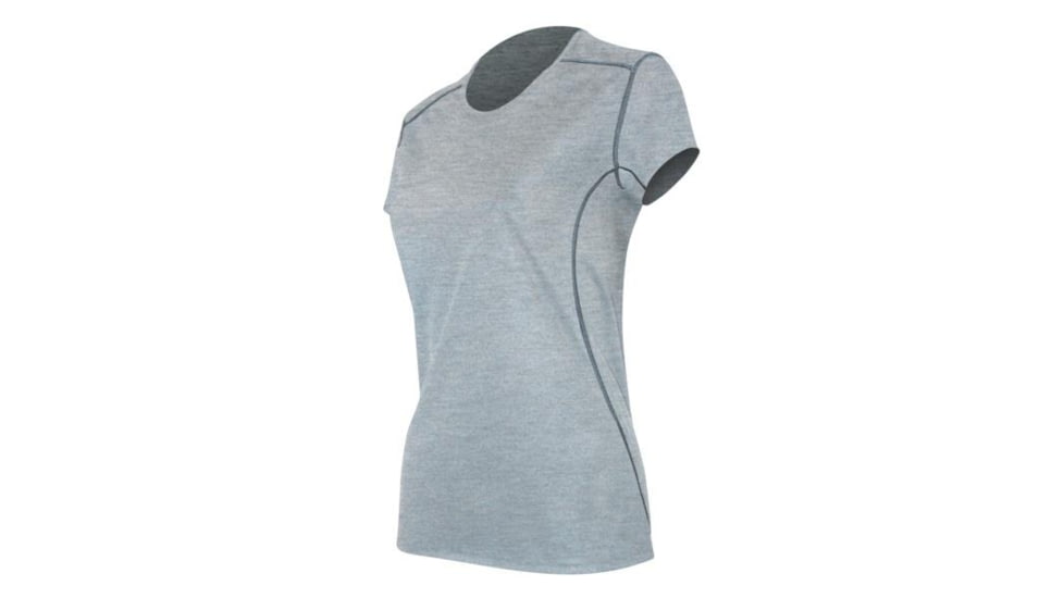 Polarmax MICRO H1 WOMENS CREW SS GRAY/S, 1H36SPKS