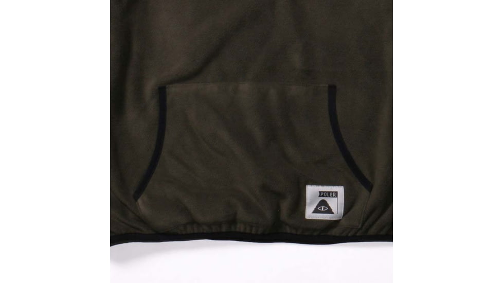 Poler 2Way Fleece Balaclava, Black, Large, 55200305-Black-L