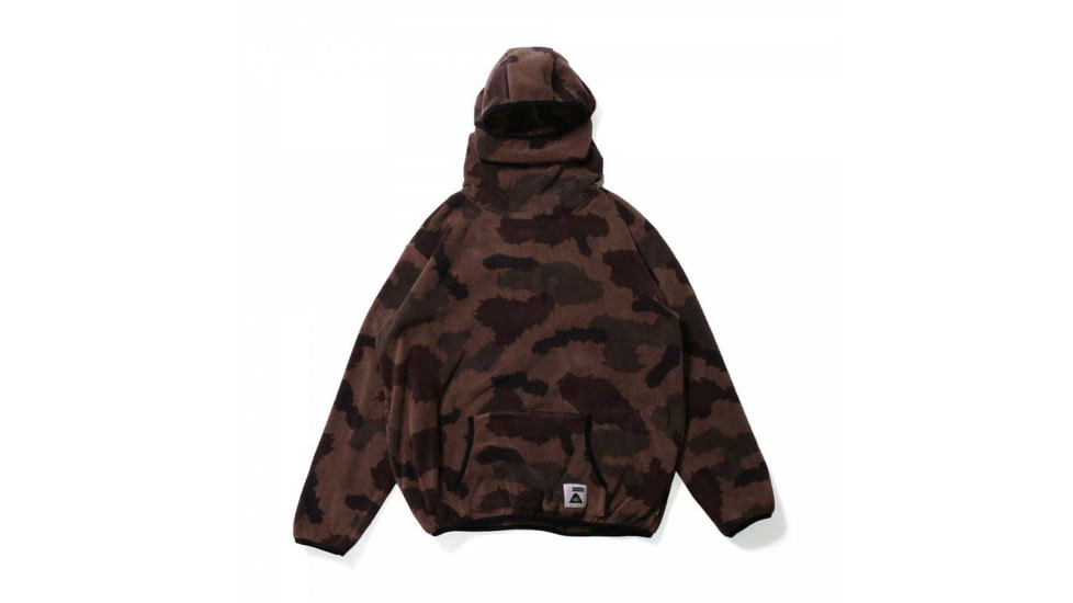 Poler 2Way Fleece Balaclava, Furry Camo, Medium, 55200305-Furry Camo-M