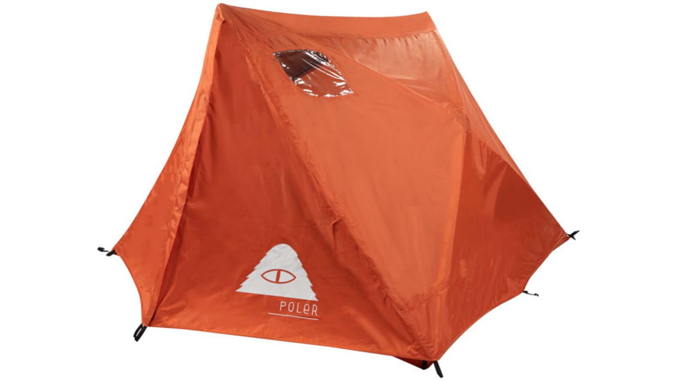 Poler 4 Person Tent, Orange, 221EQU5203-Orange-O/S