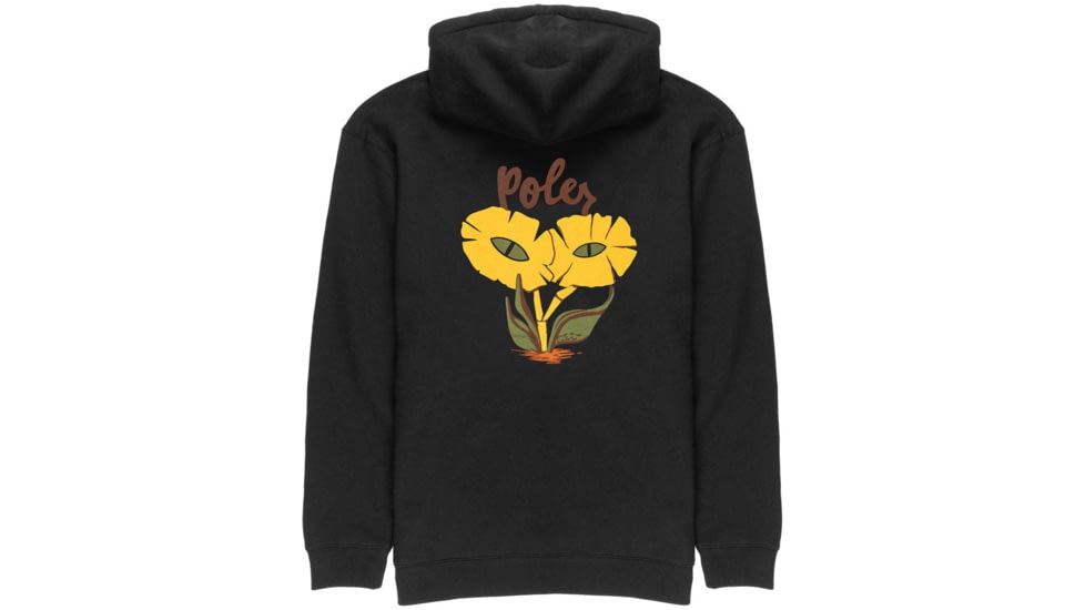 Poler Blossom Hoodie, Extra Large, Black, 221APM2603-Black-XL
