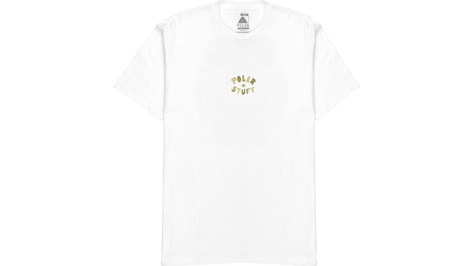 Poler Boogie Board T-Shirt, 2XL, White, 214APM2009-White-XXL