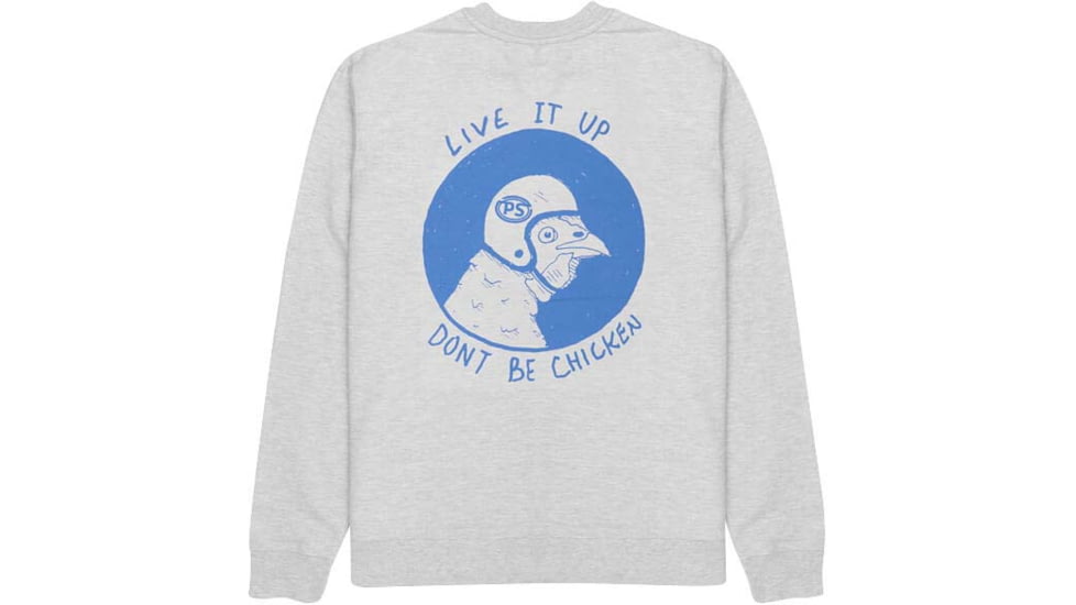 Poler Chicken Crew, Small, Gray Heather, 212LTD2502-Gray Heather-S