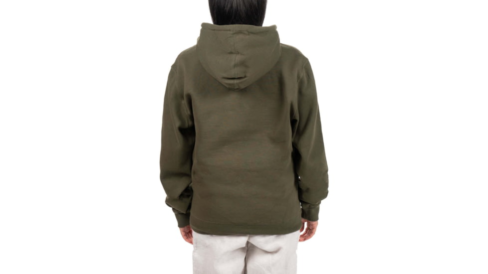 Poler Fuzzy Stuff Hoodie, Large, Army Green, 221APM2602-Army Green-L