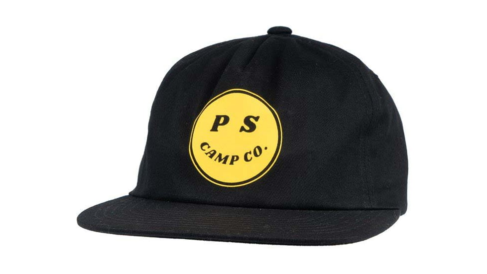 Poler Happy Camper Hat, Black, One Size, 214ACU7003-Black-O/S