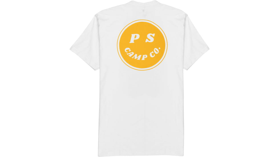 Poler Happy Camper T-Shirt, Small, White, 212APM2006-White-S