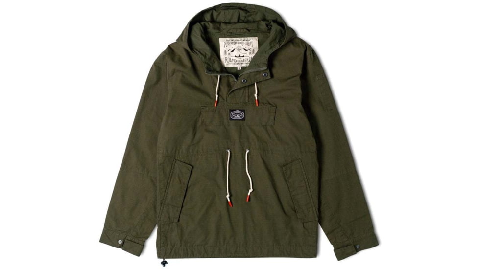 Poler Hemlock Ripstop Jacket, Small, Olive, 21610010-Olive-S