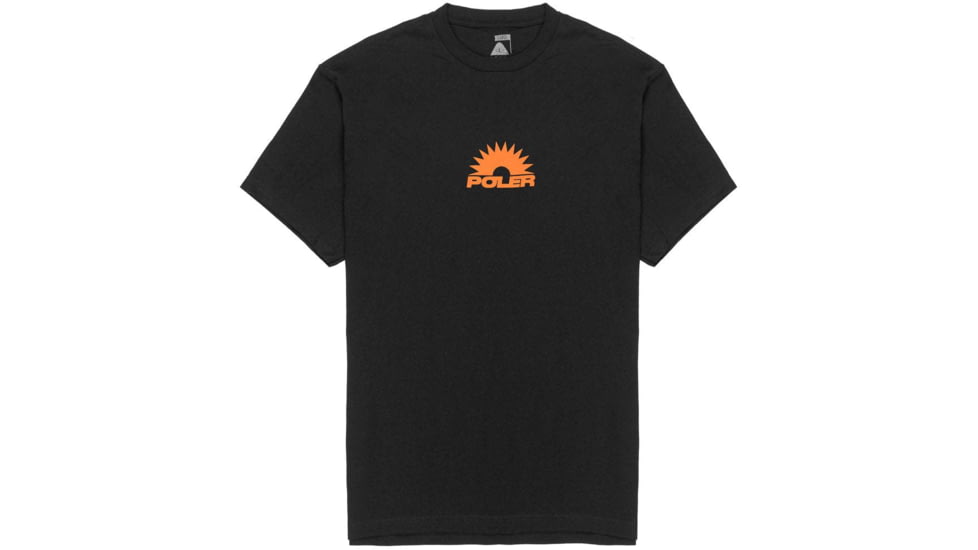 Poler Horizon T-Shirt, Large, Black, 221APM2008-Black-L