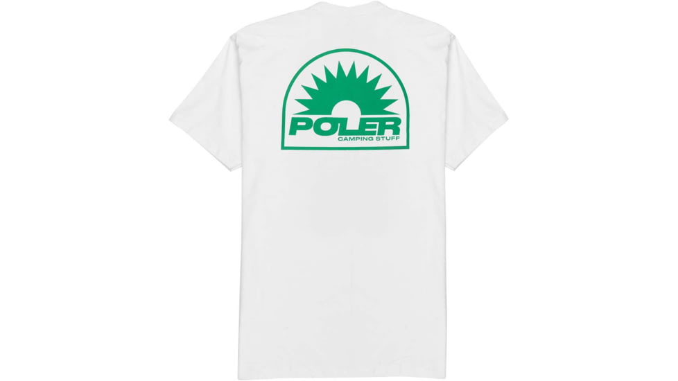 Poler Horizon T-Shirt, Small, White, 221APM2008-White-S