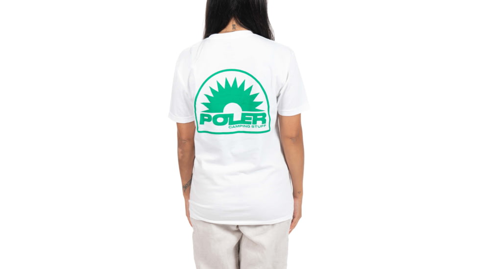 Poler Horizon T-Shirt, Small, White, 221APM2008-White-S