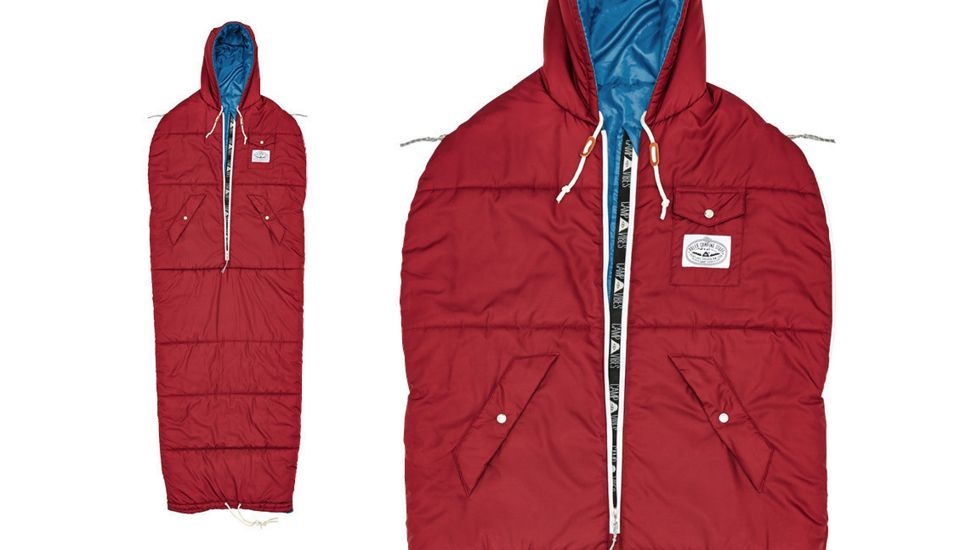 Poler Napsack 50 Wearable Sleeping Bag Synthetic-Burgundy-Large