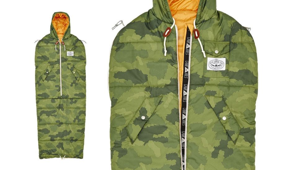 Poler Napsack 50 Wearable Sleeping Bag Synthetic-Camo-Large