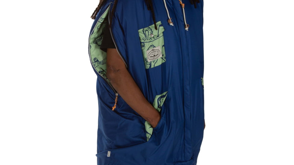 Poler Napsack, Blue Cucumber Fish, Extra Large, 212ACU5501-BCuFish-XL