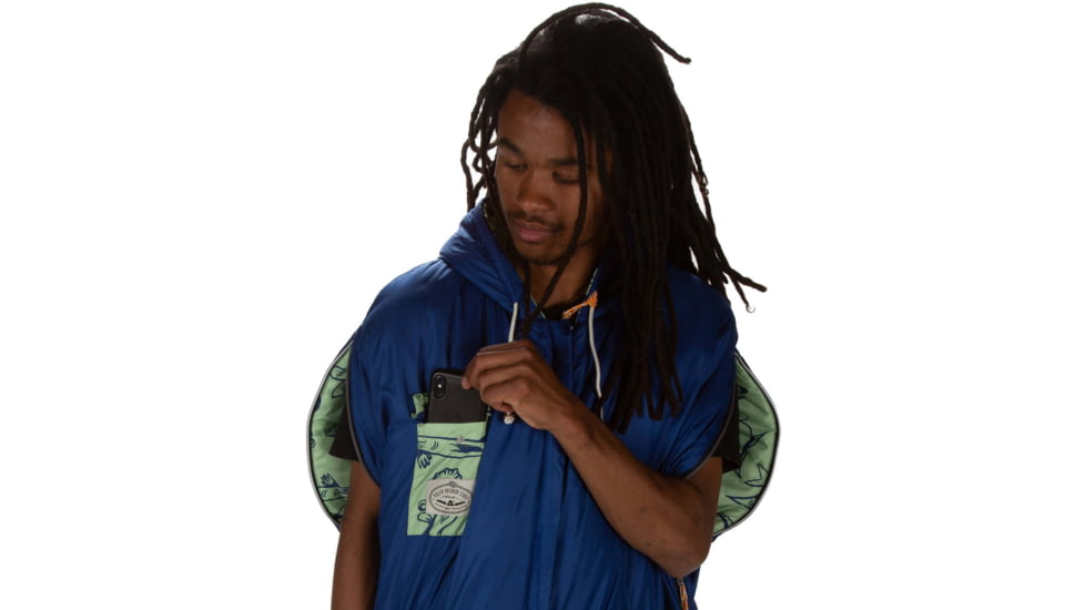 Poler Napsack, Blue Cucumber Fish, Extra Large, 212ACU5501-BCuFish-XL