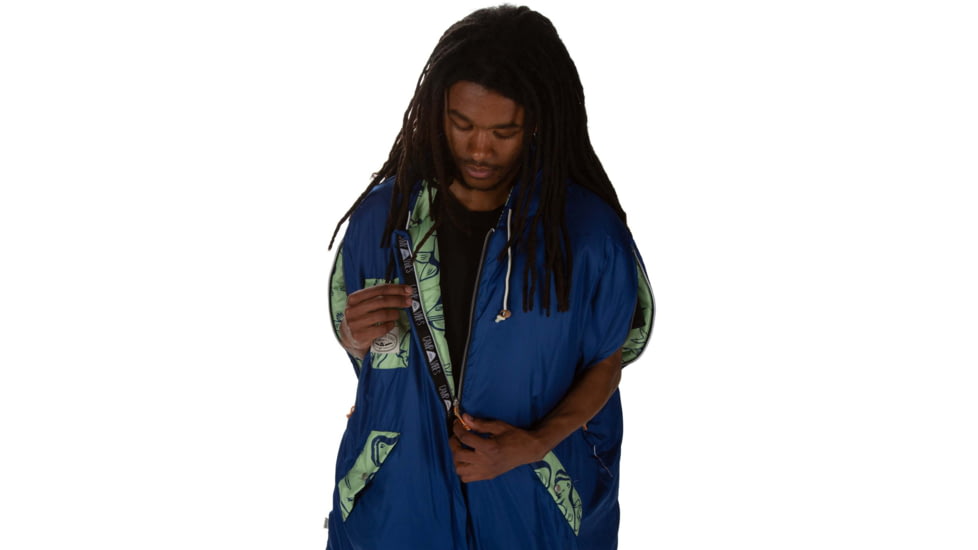 Poler Napsack, Blue Cucumber Fish, Extra Large, 212ACU5501-BCuFish-XL