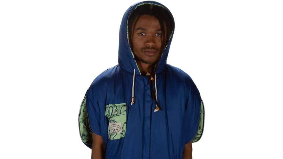 Poler Napsack, Blue Cucumber Fish, Extra Large, 212ACU5501-BCuFish-XL