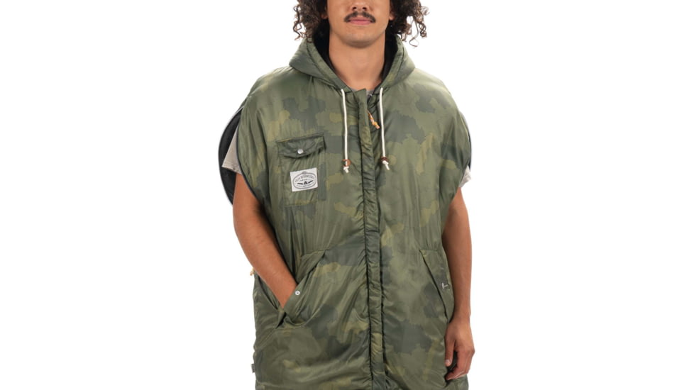 Poler Napsack, Furry Camo/Black, Medium, 214ACU5501-FuBlack-M