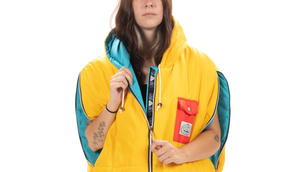 Poler Napsack, Goldenrod/Bluepine, Extra Large, 214ACU5501-GBluepine-XL