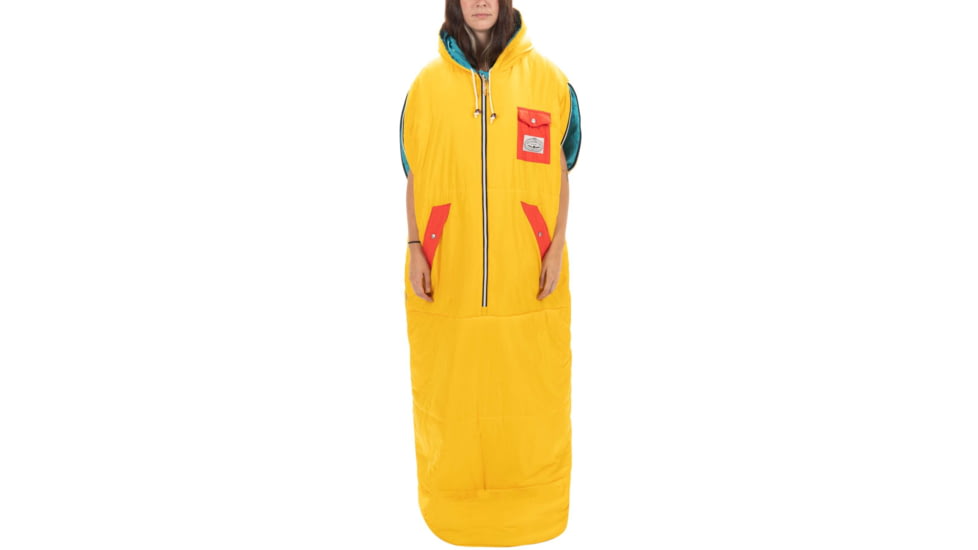 Poler Napsack, Goldenrod/Bluepine, Extra Large, 214ACU5501-GBluepine-XL