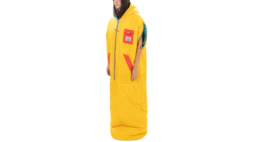 Poler Napsack, Goldenrod/Bluepine, Extra Large, 214ACU5501-GBluepine-XL