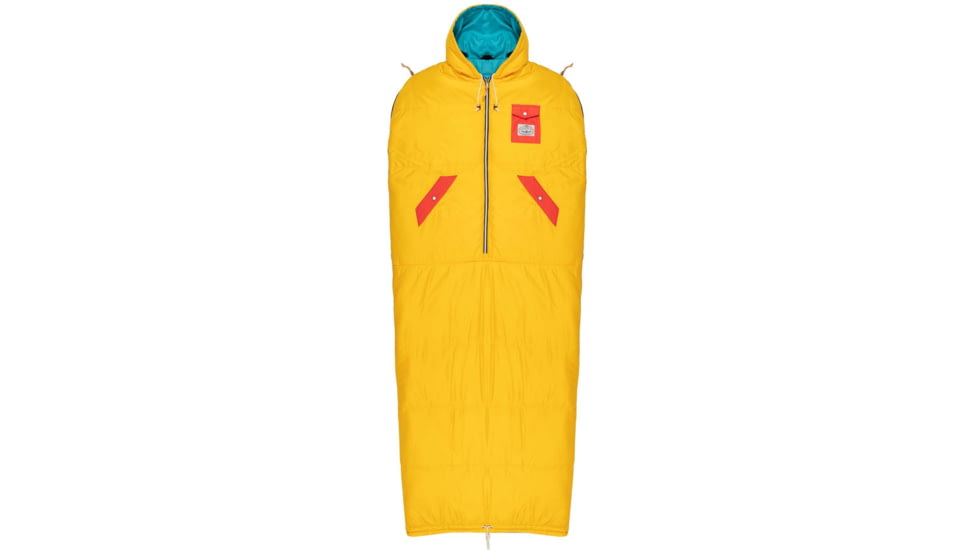 Poler Napsack, Goldenrod/Bluepine, Extra Large, 214ACU5501-GBluepine-XL