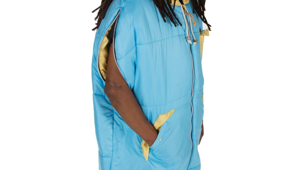 Poler Napsack, Powder Blue Daisy, Large, 212ACU5501-PBlDaisy-L